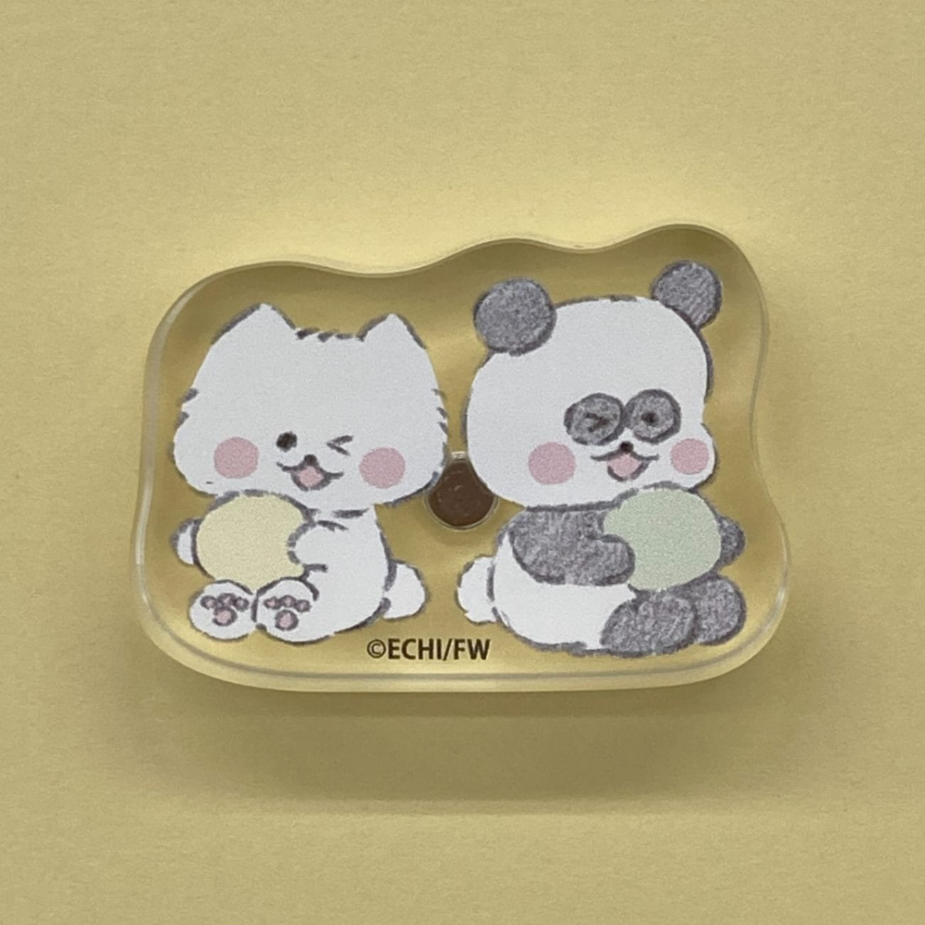 ほわころくらぶ アクリルマグネット ほわころちゃん＆ぱんころ