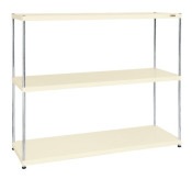 サカエ SAKAEニューＣＳパールラック（均等耐荷重７５ｋｇ／段・３段タイプ）CSPRA-2323I／028471|サカエの棚特集