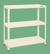 サカエ SAKAEスーパーラック（均等耐荷重８０ｋｇ／段・３段タイプ）SPR-1103I／025104|サカエの棚特集