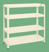 サカエ SAKAEスーパーラック（均等耐荷重１５０ｋｇ／段・４段タイプ）SPR-1114MI／025885|サカエの棚特集