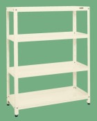 サカエ SAKAEスーパーラック（均等耐荷重１５０ｋｇ／段・４段タイプ）SPR-2114MI／025895|サカエの棚特集