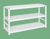 サカエ SAKAEサカエラック高さ調整タイプ（５０ｋｇ／段・３段タイプ）TSTN1-1890W／171128|サカエの棚特集