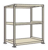 サカエ SAKAEラークラック（１５０ｋｇ／段・単体・高さ１５００ｍｍ・３段）RLW-9723／187848|サカエの棚特集