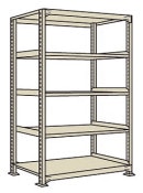 サカエ SAKAEラークラック（１５０ｋｇ／段・単体・高さ２１００ｍｍ・５段）RLW-2315／182983|サカエの棚特集