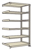 サカエ SAKAEラークラック（１５０ｋｇ／段・連結・高さ２１００ｍｍ・６段）RLW-2546R／183031|サカエの棚特集