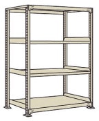 サカエ SAKAEラークラック（１５０ｋｇ／段・単体・高さ１８００ｍｍ・４段）RLW-1744／183048|サカエの棚特集