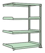 サカエ SAKAEラークラック（１５０ｋｇ／段・連結・高さ１８００ｍｍ・４段）RL-1514R／186711|サカエの棚特集