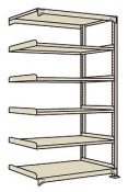 サカエ SAKAEラークラック（１５０ｋｇ／段・連結・高さ２４００ｍｍ・６段）RLW-3316R／183003|サカエの棚特集