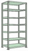 サカエ SAKAEラークラック（１５０ｋｇ／段・単体・高さ２４００ｍｍ・７段）RLW-3717／183952|サカエの棚特集