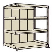 サカエ SAKAEラークラックパネル付（１５０ｋｇ／段・連結・４段タイプ）PRLW-1514R／197125|サカエの棚特集