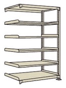 サカエ SAKAE中量棚ＷＧ型（３００ｋｇ／段・連結・高さ２４００ｍｍ・６段）WG-3726R／172491|サカエの棚特集