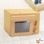 ままごとダンボールレンジ 茶 sale ノベルティ 早得