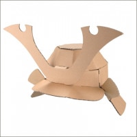 hacomo なりきりシリーズ  手作り工作「兜」「海賊帽」「車掌帽」