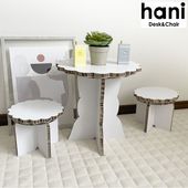 hani ハニ キッズ ミニ テーブル イス セット  