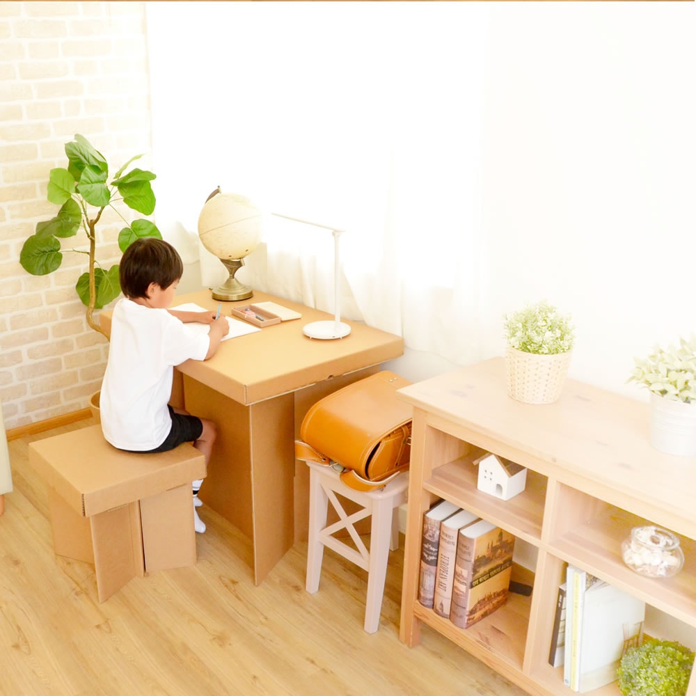 強化ダンボール使用 キャリーチェア sale ノベルティ | 家具,デスク