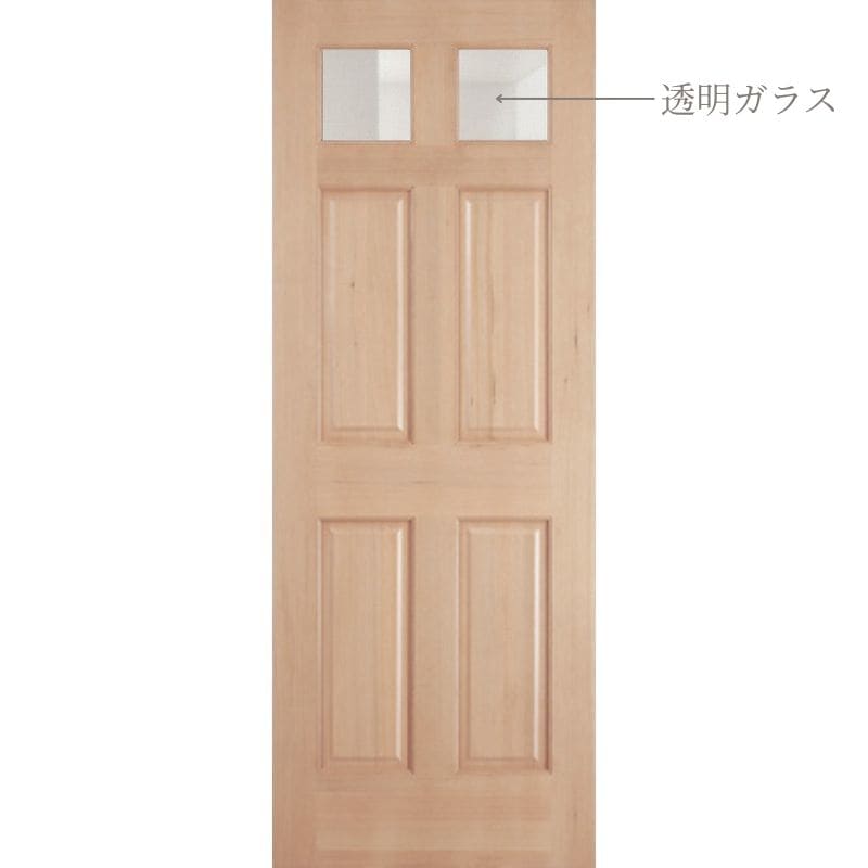 【ドア単体】ヘムロック木製室内ドア 巾762mm  VIDA（旧ジェルドウェン） 266 無塗装