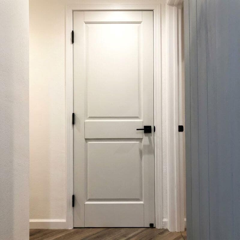 【10%OFF/1月31日迄】【片開きセット】ヘムロック木製室内ドア 巾712mm  ジェルドウェン 82 枠巾・塗装選択可（ノックダウン式）