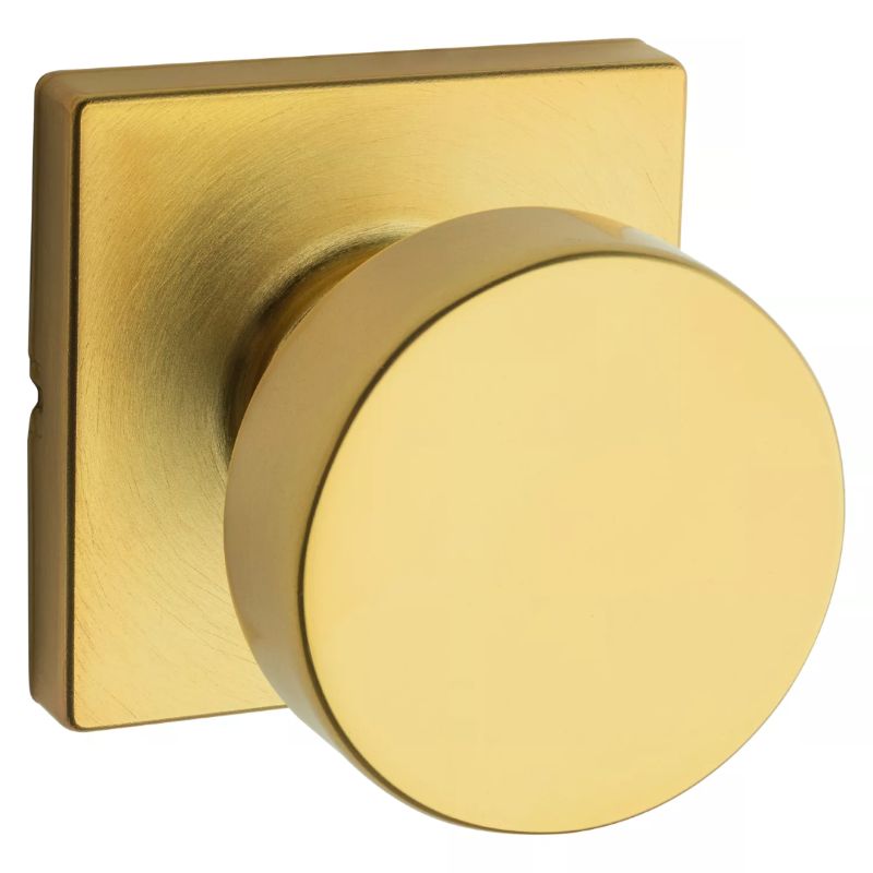 【お取り寄せ品】クイックセット 室内ドアノブセット ピスモ・スクエア 空錠 720PSK-SQT サテンブラス(4)