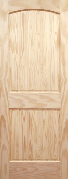 【パインドア】木製室内ドア 巾610mm[ドア単体] クリアパイン 82A 無塗装