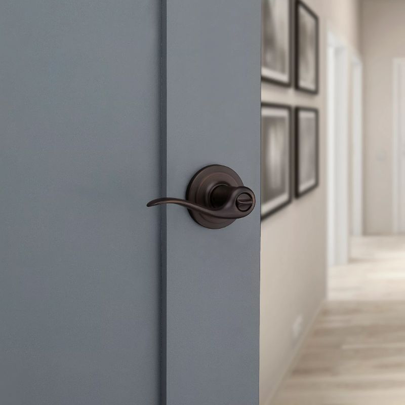 【お取り寄せ品】クイックセット 室内ドアハンドルセット タスティン 鍵付 740TNL ベネチアンブロンズ(US11P)