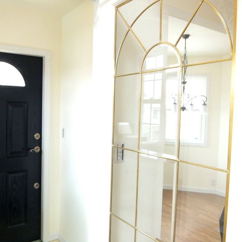 【片開きセット】ヘムロック木製室内ドア 巾813mm ジェルドウェン 1590 枠巾・塗装選択可(ノックダウン式)