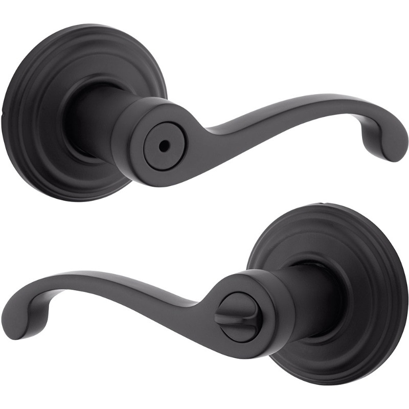 【在庫一掃セール】【クイックセット】 室内ドアハンドルセット コモンウェルス サムターン 730CHL マットブラック(514)