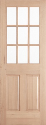 【ドア単体】ヘムロック木製室内ドア 巾712mm ジェルドウェン 944 無塗装