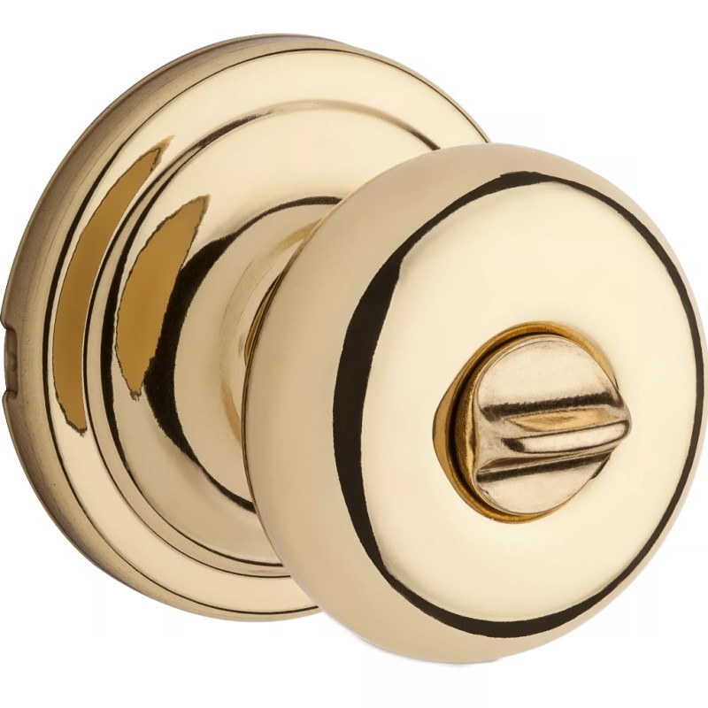 【クイックセット】 室内ドアノブセット ハンコック サムターン 730H ポリッシュブラス(US3)