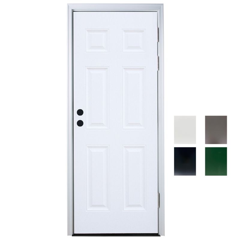 【高耐久・高断熱】輸入外部ドア［片開きセット］ ディスティンクション S63-26 巾756 x 高さ2007mm ノックダウン 塗装色バリエーション有り