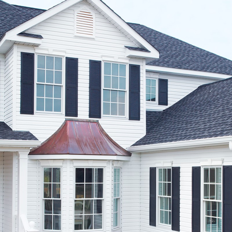 窓飾りシャッター オープンルーバー クラシックブルー(036) W305 H991mm～2032mm(7サイズ）