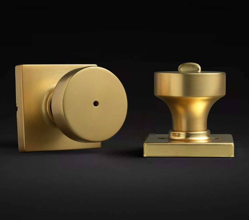 お取り寄せ品】クイックセット 室内ドアノブセット ピスモ・スクエア