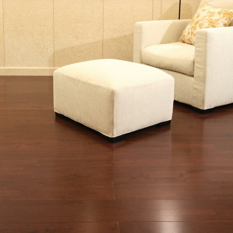 【特価】無垢フローリング フォレスタ ラバーウッド UVA-648 モカ 13mm厚x150mm巾x1820mm長 1.638㎡/箱(6枚入り)