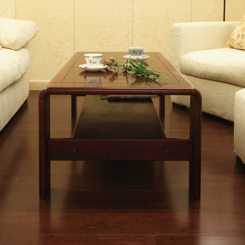 【特価】無垢フローリング フォレスタ ラバーウッド UVA-648 モカ 13mm厚x150mm巾x1820mm長 1.638㎡/箱(6枚入り)