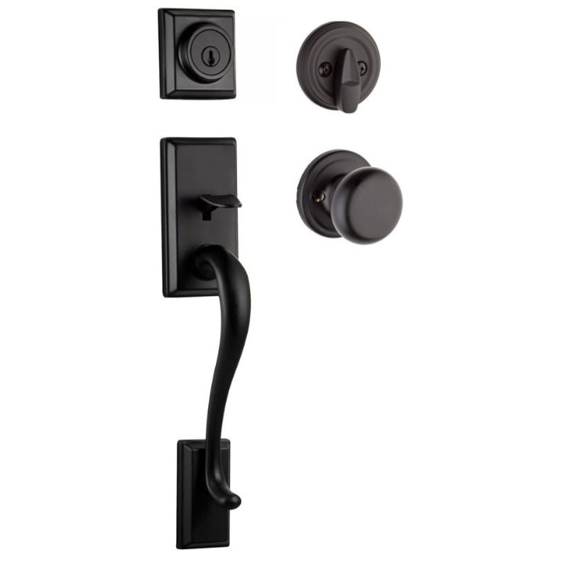 クィックセット】 外部ドアハンドルセット 室外側ホーソロン 室内側