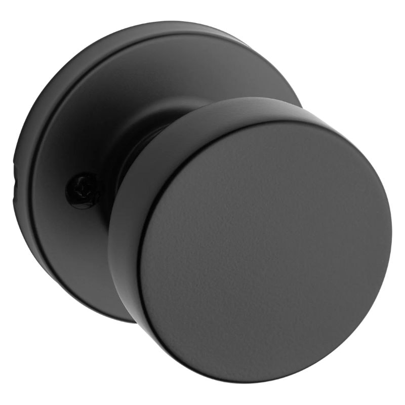 【クイックセット】 室内ドアノブセット ピスモ・ラウンド 空錠 720PSK-RDT マットブラック(514)