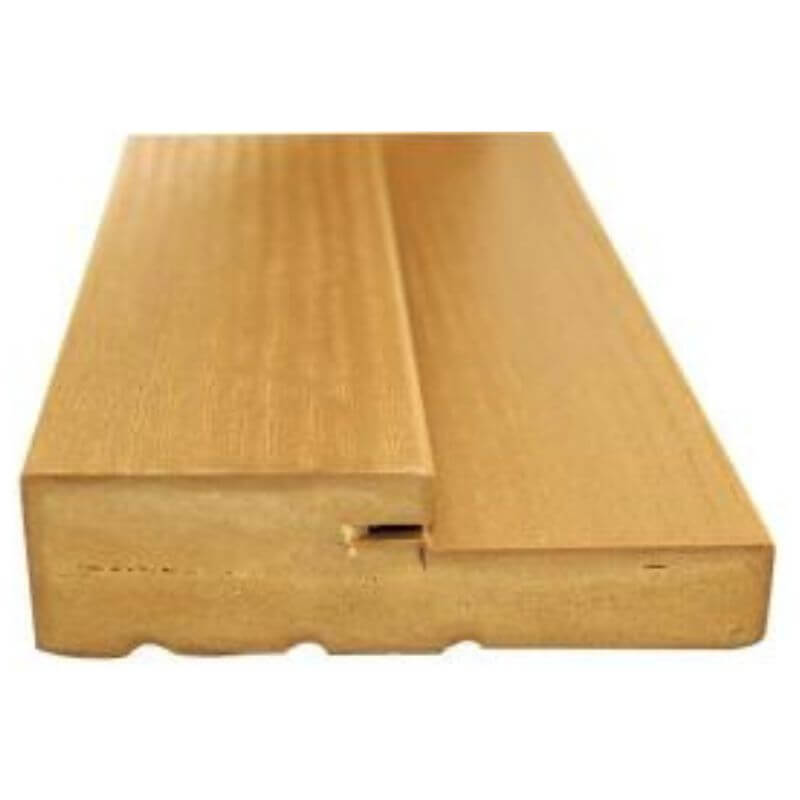 【外部ドア枠】樹脂製 2x4/2x6用 無塗装 長さ:1070/2150mm ウェザーストリップ込み