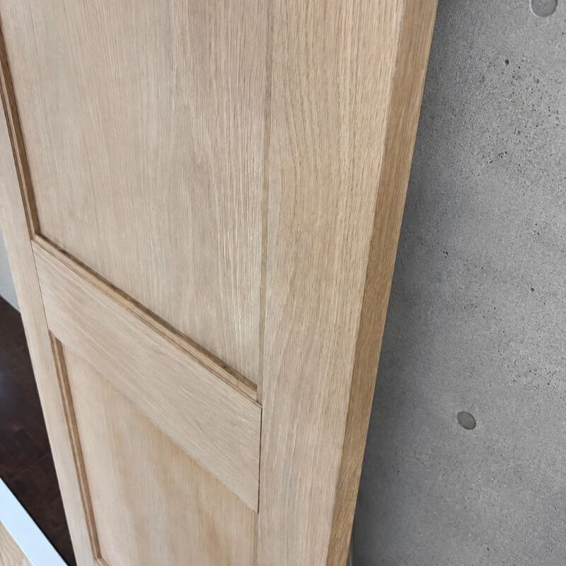 【ドア単体】 ホワイトオーク木製室内ドア 巾733mm VIDA(旧ジェルドウェン) 1022W 無塗装 ※在庫限り