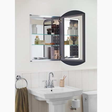 【KOHLER（コーラー）】 ミラーキャビネット K-3073T-NA アーチャー 壁付けまたは埋め込みタイプ W508mm x D122mm x H787mm ※在庫限り商品