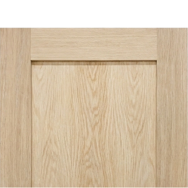 【限定モデル】 ホワイトオーク木製室内ドア 巾610mm スクエアシェーカーパネル 1011WS  無塗装 ※在庫限り