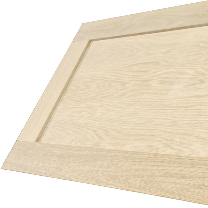 【限定モデル】 ホワイトオーク木製室内ドア 巾610mm スクエアシェーカーパネル 1011WS  無塗装 ※在庫限り