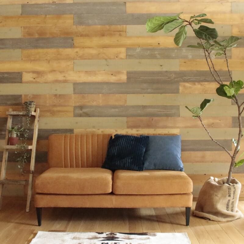 天然木壁パネル ソリデコ NATURAL AGING 4x128x1180mm 1ケース(11枚=1.66ｍ2入り）
