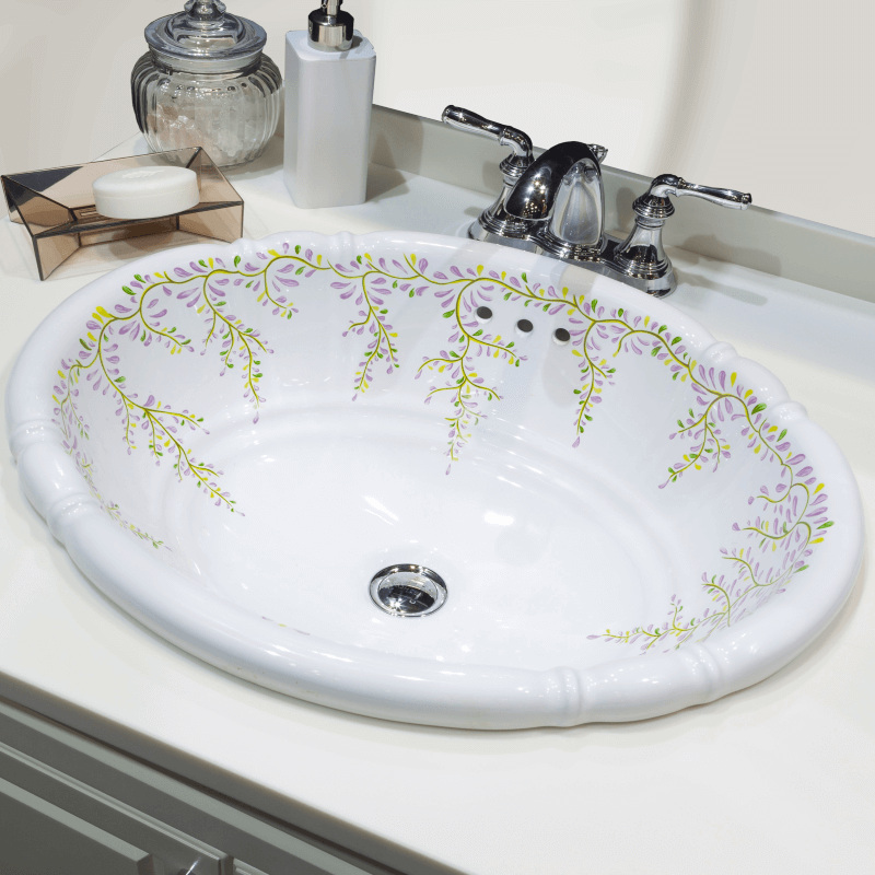 【海外スタイル】洗面ボウル スタンダードシリーズ HPB2401 ホーリーピンキー 503x410mm 約9kg 陶器製