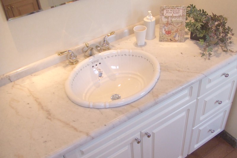 【海外スタイル】洗面ボウル ピーターラビット™シリーズ PRB2801 503x410mm 約9kg 陶器製