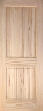 片開き室内ドアセット クリアパイン82 無塗装 枠・塗装選択OK｜巾813mm ノックダウン式