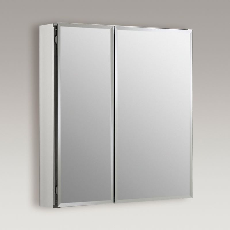 【KOHLER(コーラー)】ミラーキャビネット CLC2526FS 壁付けまたは埋め込みタイプ W635mm × H660mm × D122mm