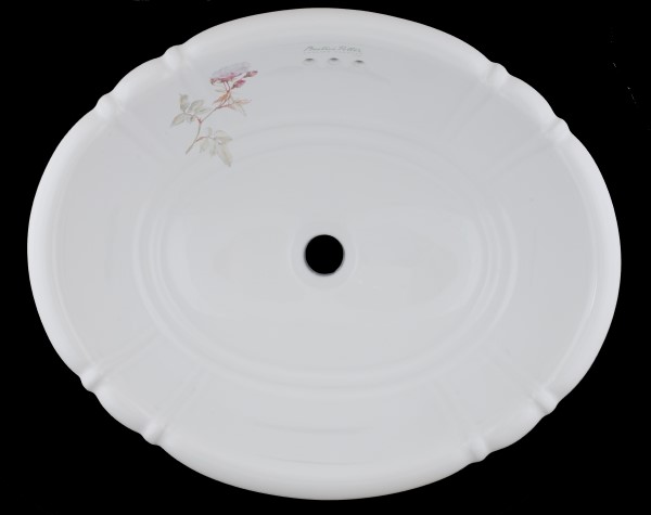 【海外スタイル】洗面ボウル  ビアトリクス・ポター™イングリッシュガーデンシリーズ EGB2704 503x410mm 約9kg 陶器製