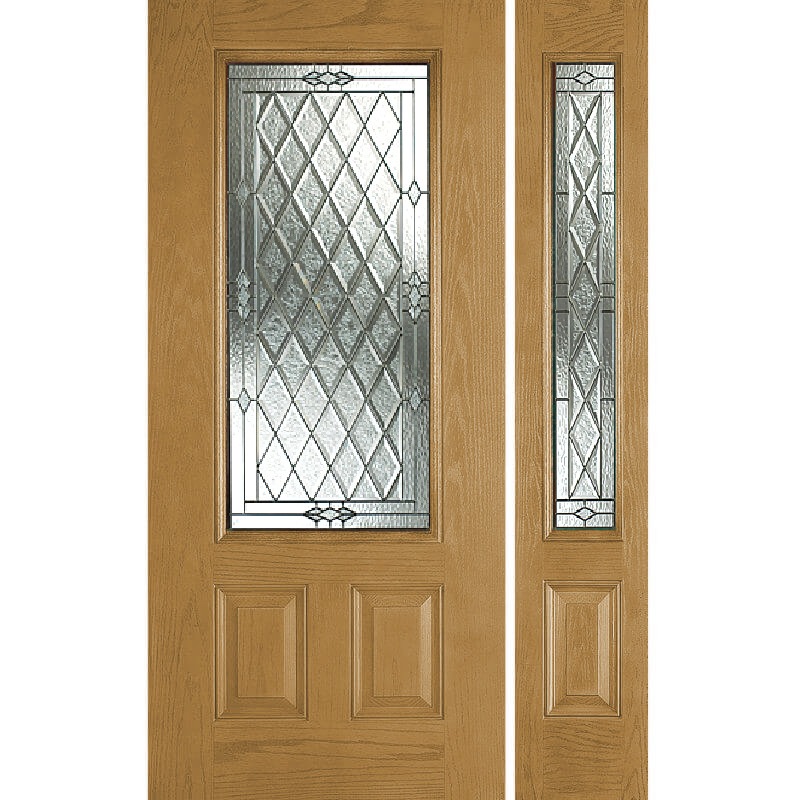 【高耐久・高断熱】輸入外部ドア［親子ドアセット］  ディスティンクション CANTERBURY-30/12 ノックダウン 塗装色バリエーション有り