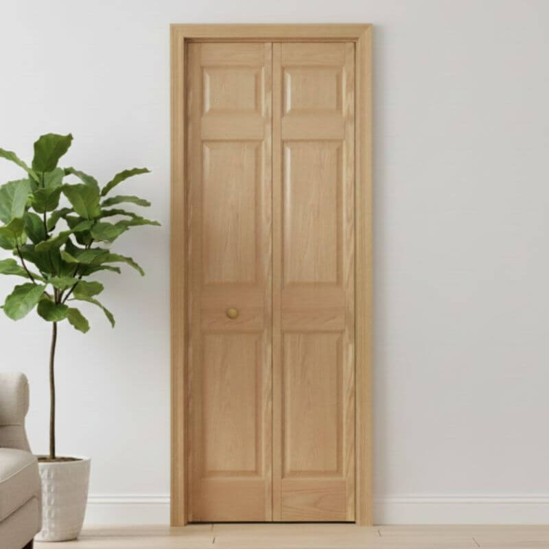 【ジェルドウェン】 レッドオーク木製折戸 巾905mm ノックダウン加工・塗装オプション付き 1460R-30 レール・金物・木製取手付