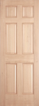 【ドア単体】ヘムロック木製室内ドア 巾915mm ジェルドウェン 66 無塗装