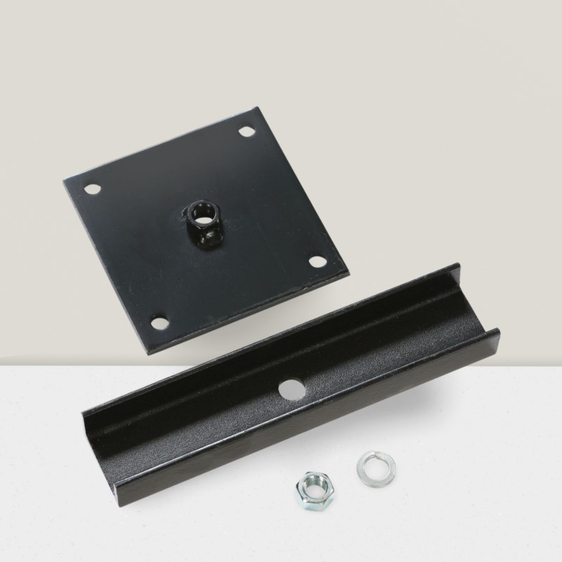 【輸入装飾材】 ファイポン バラスターシステム取付部材 親柱固定金物 NPK400